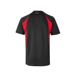 Camisetas de trabajo color Negro/rojo, ref. 105501_00/12, Velilla