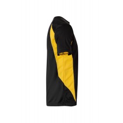 Camisetas de trabajo color Negro/Amarillo, ref. 105501_00/17, Velilla