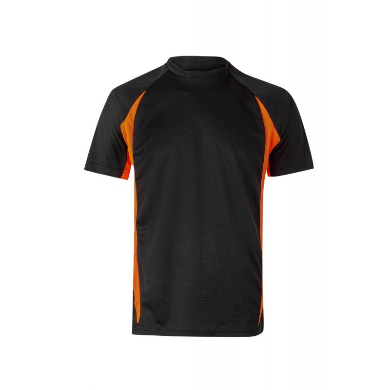 Camisetas de trabajo color Naranja flúor/negro, ref. 105501_00/19, Velilla