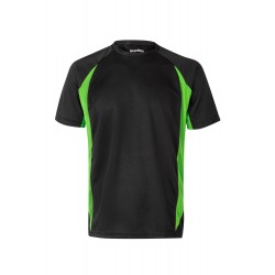Camisetas de trabajo color Negro/Verde, ref. 105501_00/25, Velilla