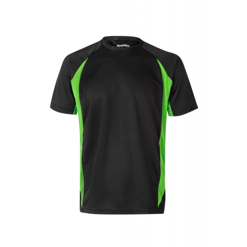 Camisetas de trabajo color Negro/Verde, ref. 105501_00/25, Velilla
