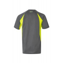 Camisetas de trabajo color Amarillo flúor/gris, ref. 105501_08/20, Velilla