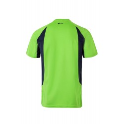 Camisetas de trabajo color Azul marino/verde, ref. 105501_25/61, Velilla