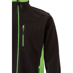 Forro polar laboral color Negro/Verde, ref. 201504_00/25, Velilla