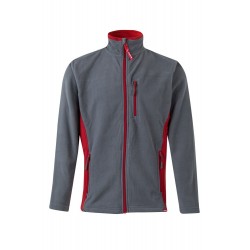 Forro polar laboral color Gris/rojo, ref. 201504_08/12, Velilla