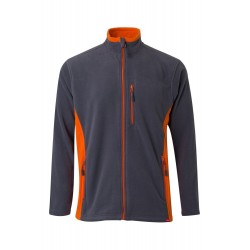 Forro polar laboral color Gris/Naranja, ref. 201504_08/16, Velilla