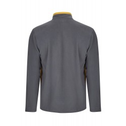 Forro polar laboral color Gris/Amarillo, ref. 201504_08/17, Velilla