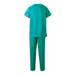 Pijama laboral color Verde unisex, ref. 800_02, Velilla