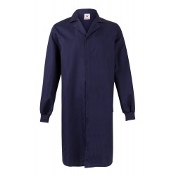 Bata laboral color Azul Marino unisex, ref. 259001_01, Velilla