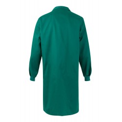 Bata laboral color Verde unisex, ref. 259001_02, Velilla