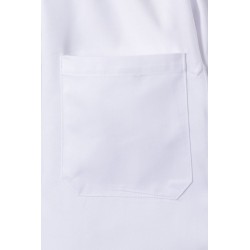 Bata laboral color Blanco unisex, ref. 259001_07, Velilla