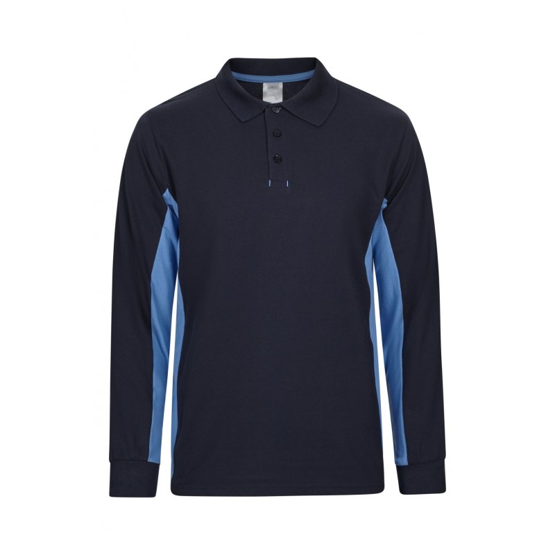 Polo de trabajo color Azul/celeste, ref. 105514_61/05, Velilla