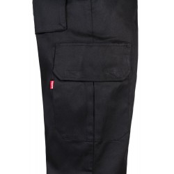 Pantalón laboral multibolsillos color Negro, ref. 345_00, VELILLA