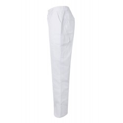 Pantalón laboral multibolsillos color Blanco, ref. 345_07, VELILLA