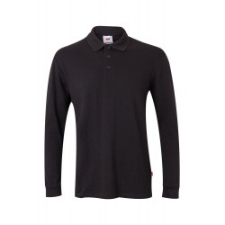 Polo manga larga negro, ref. 105503, Velilla