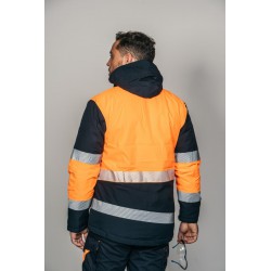Parka encastrable alta visibilidad HOMBRE KINGSMANN STARLIGHT, Azul Marino... 4