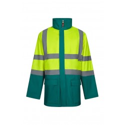 Parka alta visibilidad 4 en 1 bicolor ref: 306003_02/20, Velilla