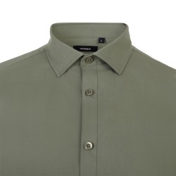 Camisa de trabajo color Verde, ref. 405017S_35, Velilla