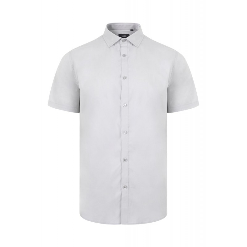 Camisa de trabajo color Gris, ref. 405016S_58, Velilla