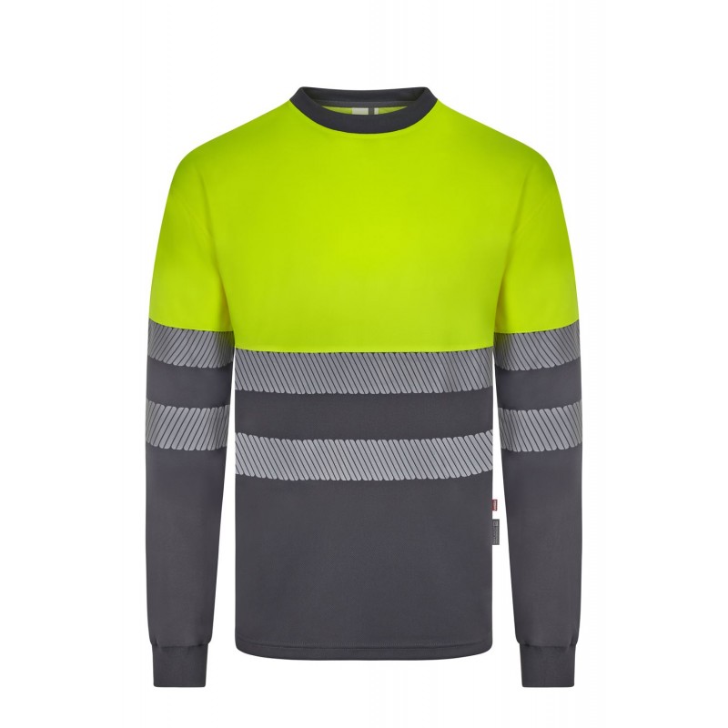 Camiseta manga larga de alta visibilidad ref: 305619_08/20, Velilla
