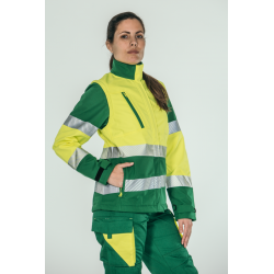 Polar Softshell alta visibilidad MUJER KINGSMANN STARLIGHT mangas... 2