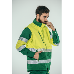 Polar Softshell alta visibilidad HOMBRE KINGSMANN STARLIGHT mangas... 3