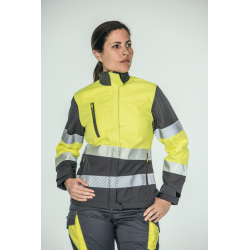 Polar Softshell alta visibilidad MUJER KINGSMANN STARLIGHT mangas...