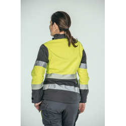 Polar Softshell alta visibilidad MUJER KINGSMANN STARLIGHT mangas... 2