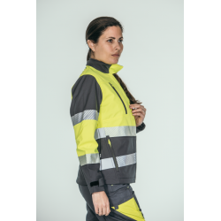 Polar Softshell alta visibilidad MUJER KINGSMANN STARLIGHT mangas... 3