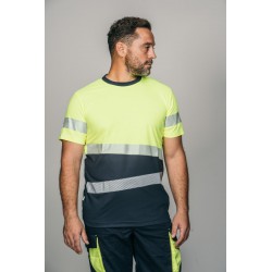 Camiseta alta visibilidad HOMBRE KINGSMANN STARLIGHT manga corta, Azul Marino... 4