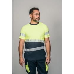 Camiseta alta visibilidad HOMBRE KINGSMANN STARLIGHT manga corta, Azul Marino...