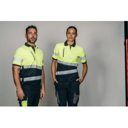 Polo alta visibilidad HOMBRE KINGSMANN STARLIGHT manga corta 100% Poliéster,... 5