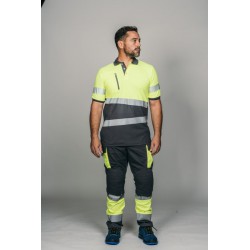 Polo alta visibilidad HOMBRE KINGSMANN STARLIGHT manga corta 100% Poliéster,... 4