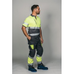 Polo alta visibilidad HOMBRE KINGSMANN STARLIGHT manga corta 100% Poliéster,... 5