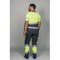 Polo alta visibilidad HOMBRE KINGSMANN STARLIGHT manga corta 100% Poliéster,... 6