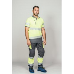 Polo alta visibilidad HOMBRE KINGSMANN STARLIGHT manga corta 100% Poliéster,... 4