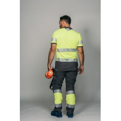 Polo alta visibilidad HOMBRE KINGSMANN STARLIGHT manga corta 100% Poliéster,... 5