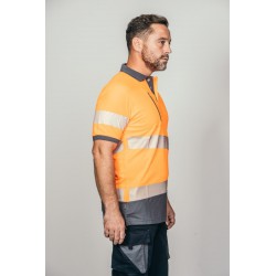 Polo alta visibilidad HOMBRE KINGSMANN STARLIGHT manga corta 100% Poliéster,... 4