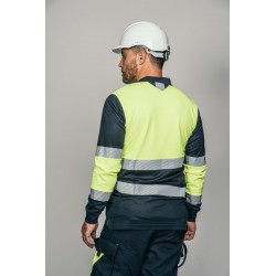 Polo alta visibilidad HOMBRE KINGSMANN STARLIGHT manga larga 100% Poliéster,... 3