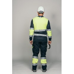 Polo alta visibilidad HOMBRE KINGSMANN STARLIGHT manga larga 100% Poliéster,... 5