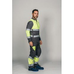 Polo alta visibilidad HOMBRE KINGSMANN STARLIGHT manga larga 100% Poliéster,... 7