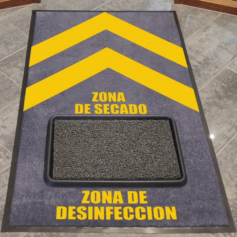Alfombra desinfectante 353S SANI SCRAPE 'N DRY,  PLAZO de ENTREGA 2 SEMANAS