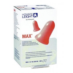 Caja de 500 pares de tapones MAX-1D HONEYWELL para dispensador LS500, ref....