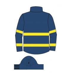 Parka Multirriesgo Alta Visibilidad MUJER KINGSMANN FIRELIGHT combinado navy 2