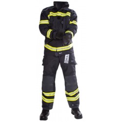 Cubrepantalón para bomberos HEXFIRE MARINO, NO incluye parka