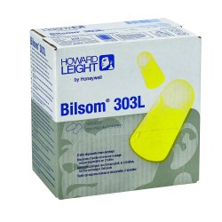 Caja de 200 pares de tapones desechables HOWARD LEIGHT Bilsom 303L.... 2
