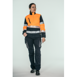 Polar Softshell alta visibilidad MUJER KINGSMANN STARLIGHT mangas... 5