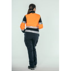 Polar Softshell alta visibilidad MUJER KINGSMANN STARLIGHT mangas... 6