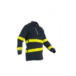 Polo Multirriesgo Alta Visibilidad HOMBRE FIRELIGHT combinado navy
