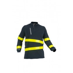 Polo Multirriesgo Alta Visibilidad HOMBRE FIRELIGHT combinado navy 2